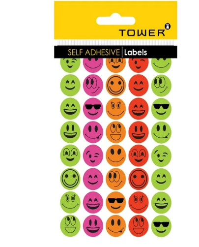 TOWER LABEL FACES SHEET MIXED ASST | Adhesives & Labels
