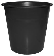 Wastebin Round Black | Waste Bins