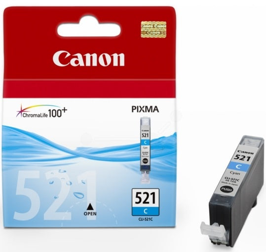 Canon CLI521 Cyan Ink Cartridge