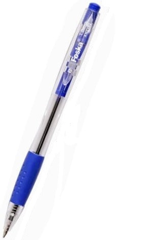 Foska Ballpoint Pen Retractable 0.7mm Blue | Ballpoint Pens