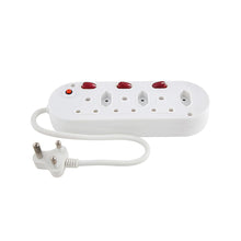 AC ADAPTOR 6 WAY SURGE + 3 SWITCH | Adaptors and Multiplugs
