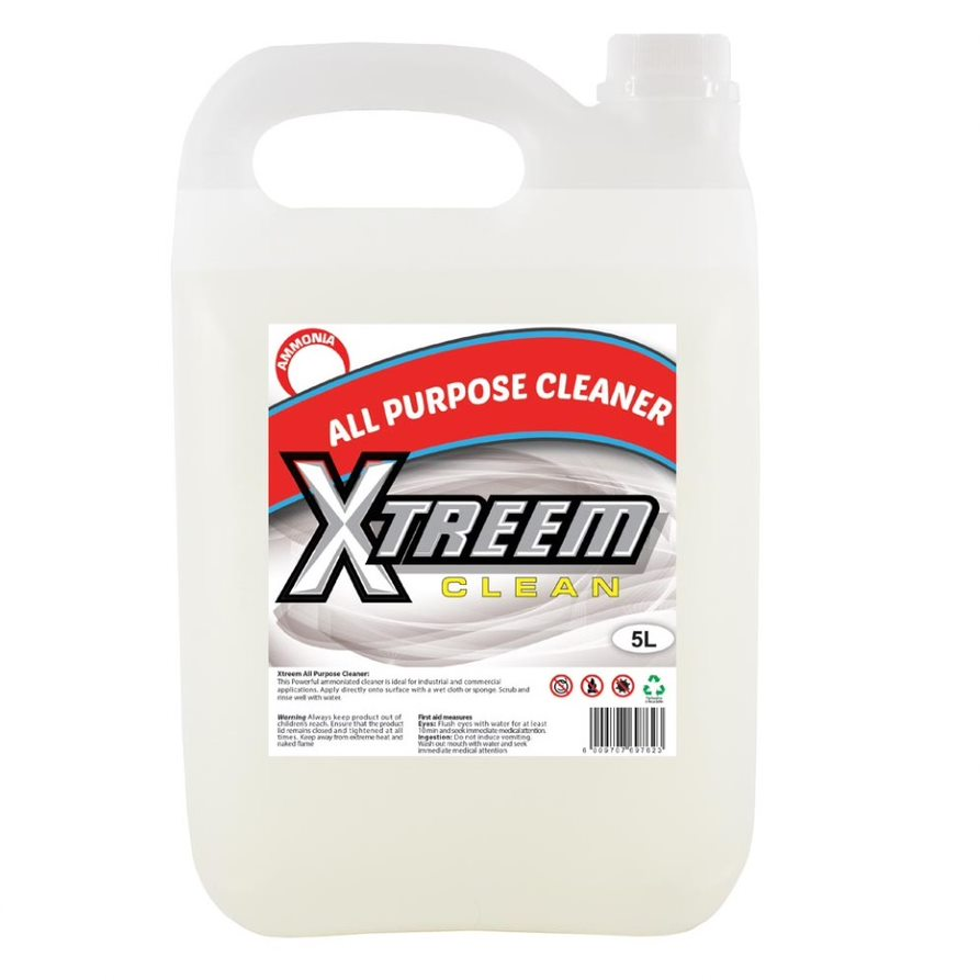 Ammoniated Surface Cleaner 5L Xtreem | XTREEM Cleaning Materials