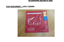 FLAT DOCUMENT BAG 240 X 250 | Security Bags