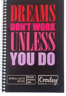 Croxley JD366 100 Page Note Book Side Bound | Hardcover Books