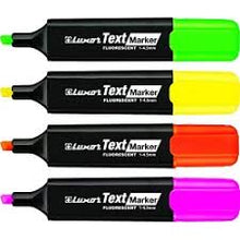 Luxor Assorted Highlighters 4'S | Highlighters