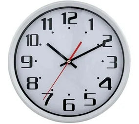 MARCO ANALOG 30CMX30CM WALL CLOCK (WHITE WITH GLASS CLOCKS) | Desk and Wall Calendars