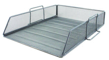 Mesh Single Document Tray Silver - M705S | Letter Trays