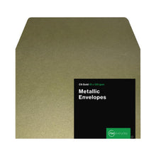 Envelope Metallic Gold C6 Pack 10 | C6 Envelopes