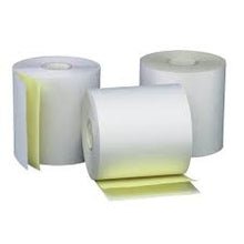 76x76 2ply NCR White /Yellow Bond Roll | Adding Machine Rolls